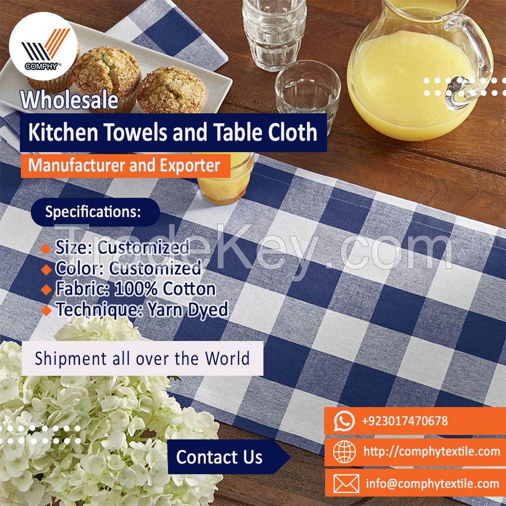 Wholesale Table Cloth Manufacturer