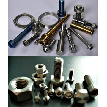 titanium fastener, titanium bolt, titanium screw, titanium nut