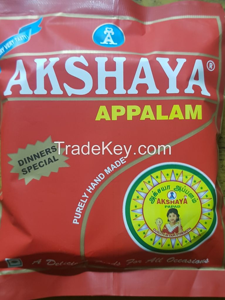 akshaya appalam papad