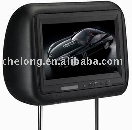 9" (16:9) headrest TFT LCD Color Monitor