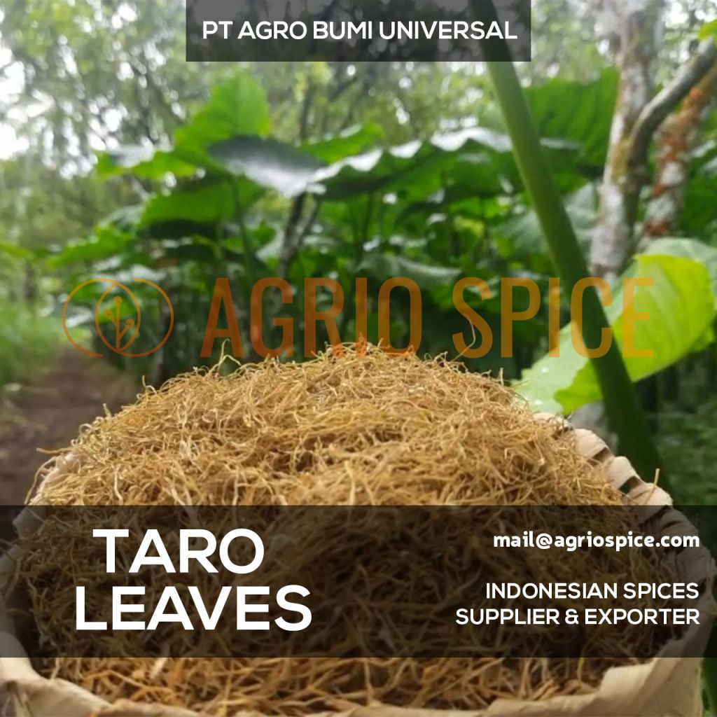 Dried Taro Leaves - Chopped Single Cut or Double Cut