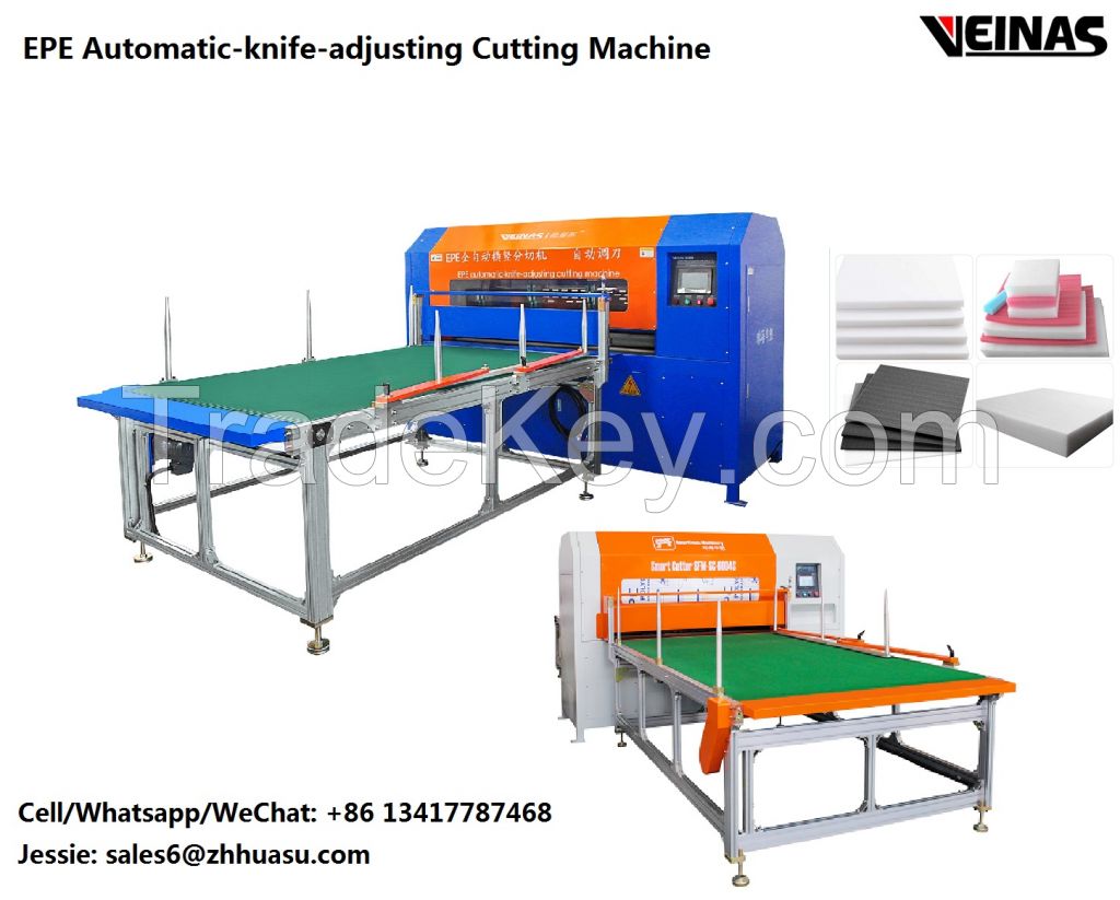 EPE Automatic-knife-adjusting Cutting Machine, EPE Foam Cutting Machine, Expanded Polyethylene Foam Cutter, EPE Slitting Machine