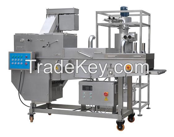 Flouring machine