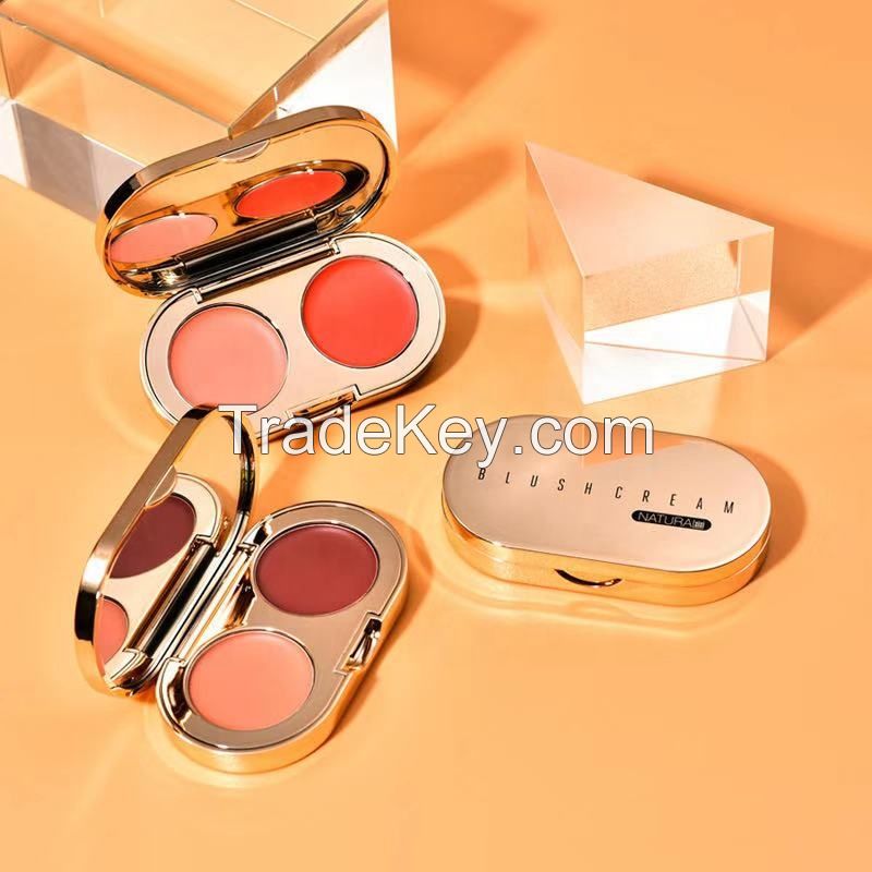 2021 latest Wholesale 6 color cream Blusher blush customized private label