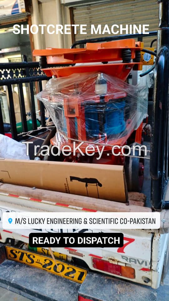 Dry shotcrete machine (Pakistan) 