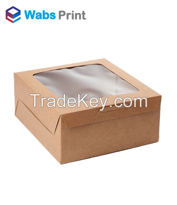 Buy Elegant Design Printing Cardboard Cake Boxes at Wholesale - Wabs Print