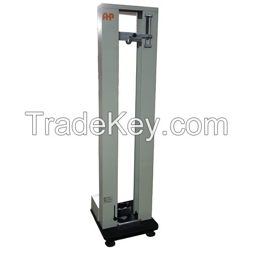 Falling weight impact tester for UPVC profiles