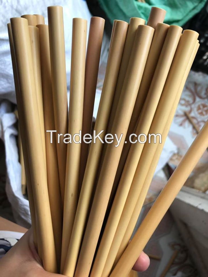Eco Friendly Natural Bamboo Straws For Drinking 100% Biodegradable Material Straw Made In Vietnam