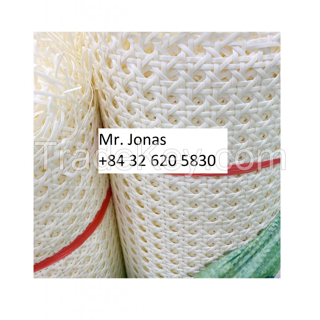 Rattan Plastic Webbing Synthetic Rattan Rattan Cane Webbing High Quality Made In Vietnam