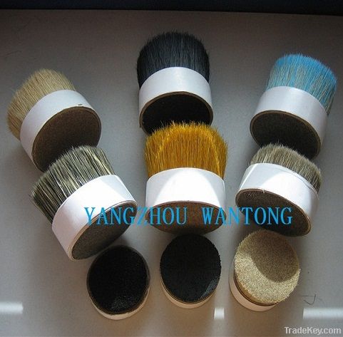 for paintbrush high quality chinese pig hair boiled bristle mixed brush filament