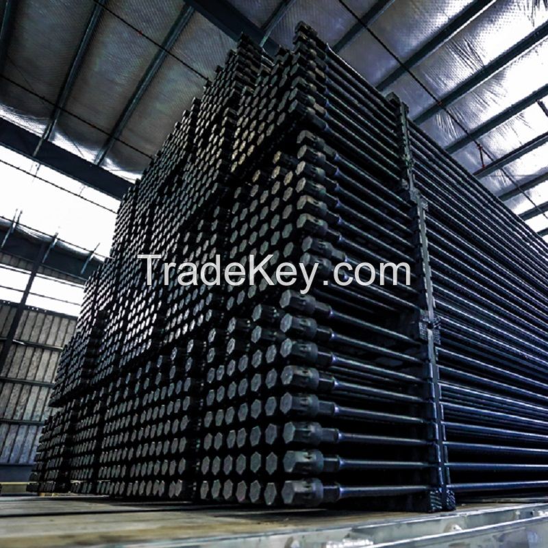 API Spec 11B Grade C, D, K Oilfield Solid Sucker Rods For Petroleum Industry