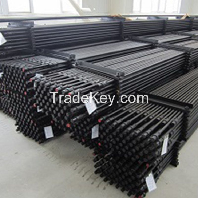 Oil Well Subsurface Downhole Alloy Steel And Carbon Steel Solid Sucker Rods