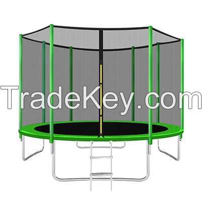 Children Play Indoor Outdoor Adult Mini Trampoline 8ft 10ft 12ft For Sale