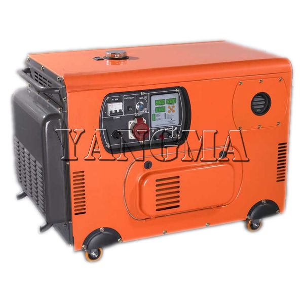 soundproof home use 2KW-15KW air cooled portable small electric silent diesel generator SET