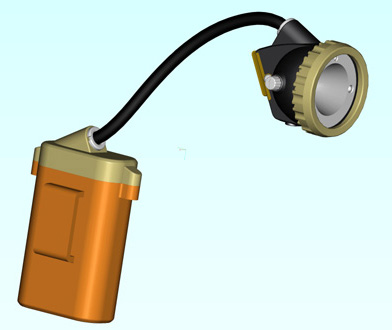 LED Miner's Lamp KL4LM(B)