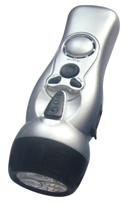 Crank Dynamo LED  Flashlight