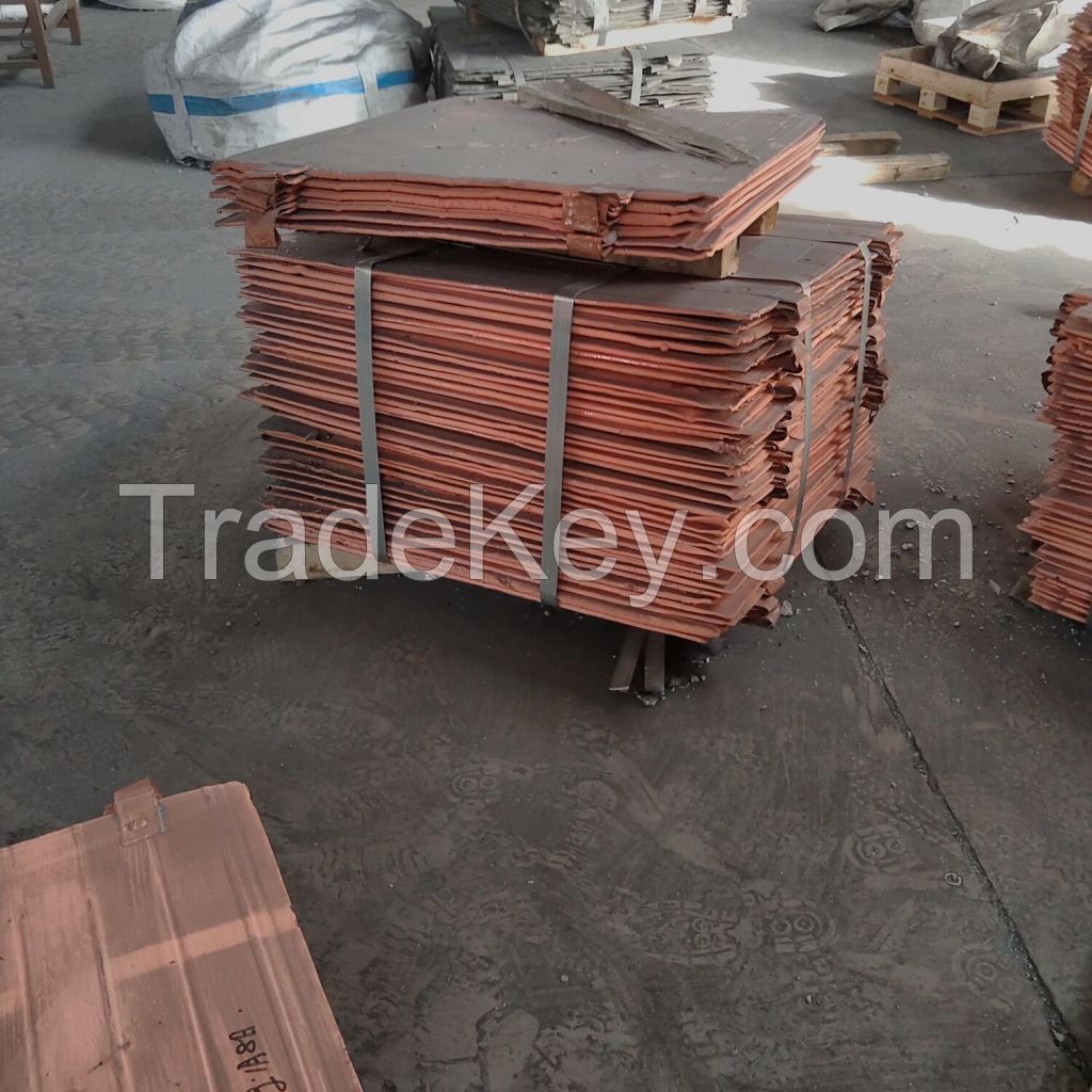 Copper Plate, Copper Cathode Electrolytic 99.99% Made in China