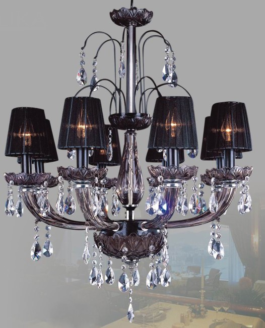 crystal pendant lamp