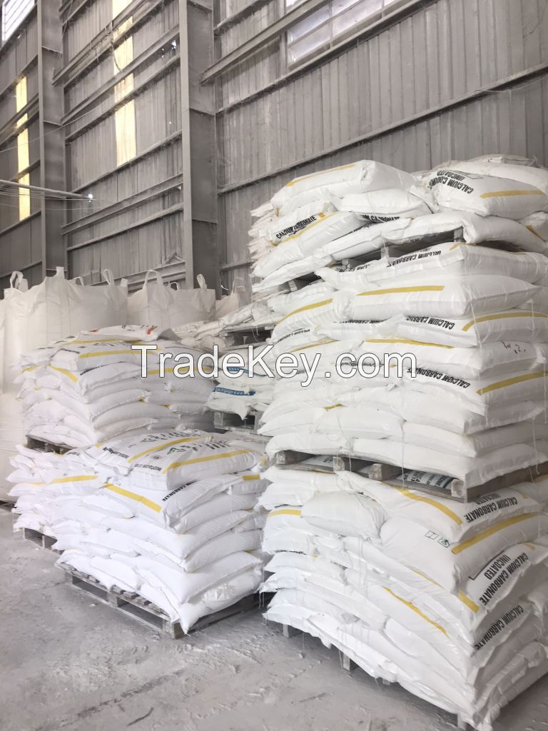 VMPC Coated Calcium Carbonate 10 micron - 15 micron for Plastic Industry