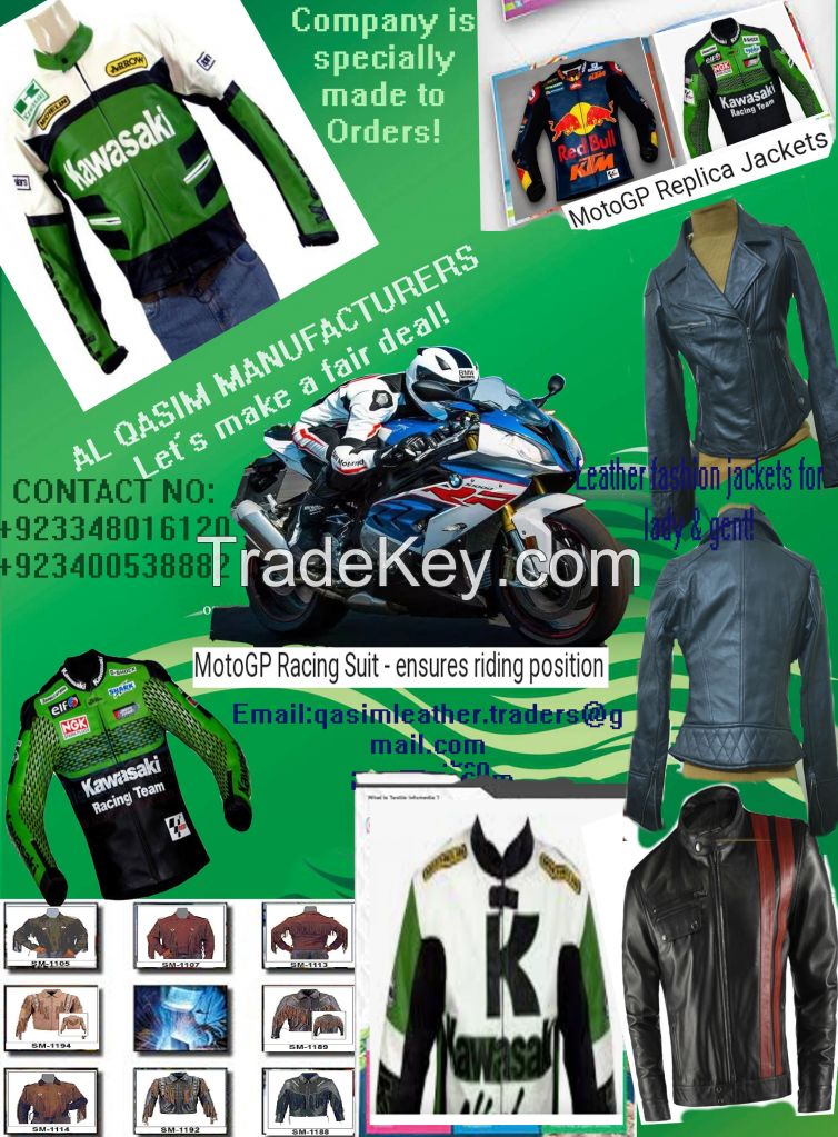 Leather safety Hi-viz outwears