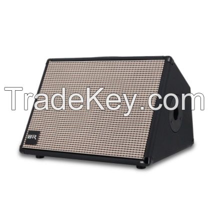 Dual 8 Inch Live Portable Speaker with Guitar Function with Mesh