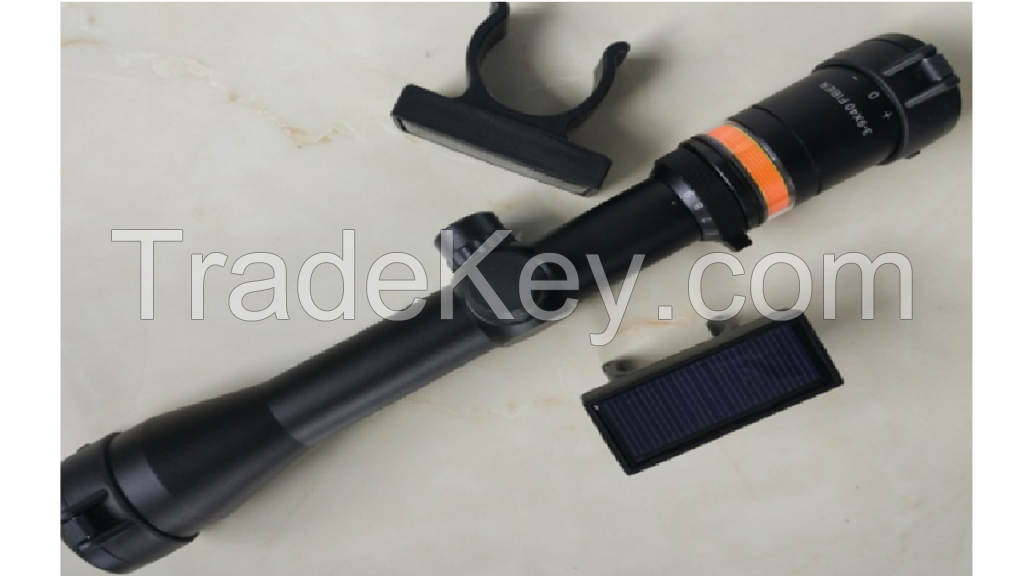 3-9x40 fiber illumination Professional riflescope hunting scope
