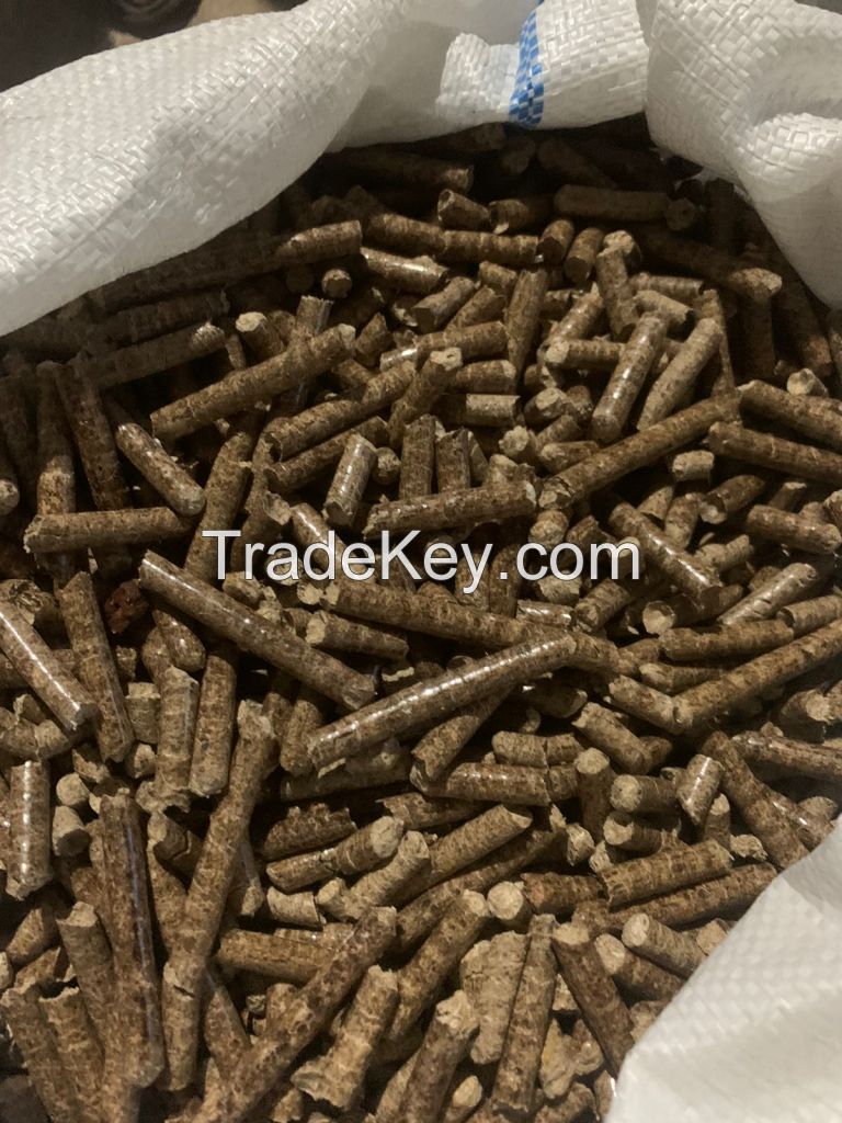 Wood pellet biomass