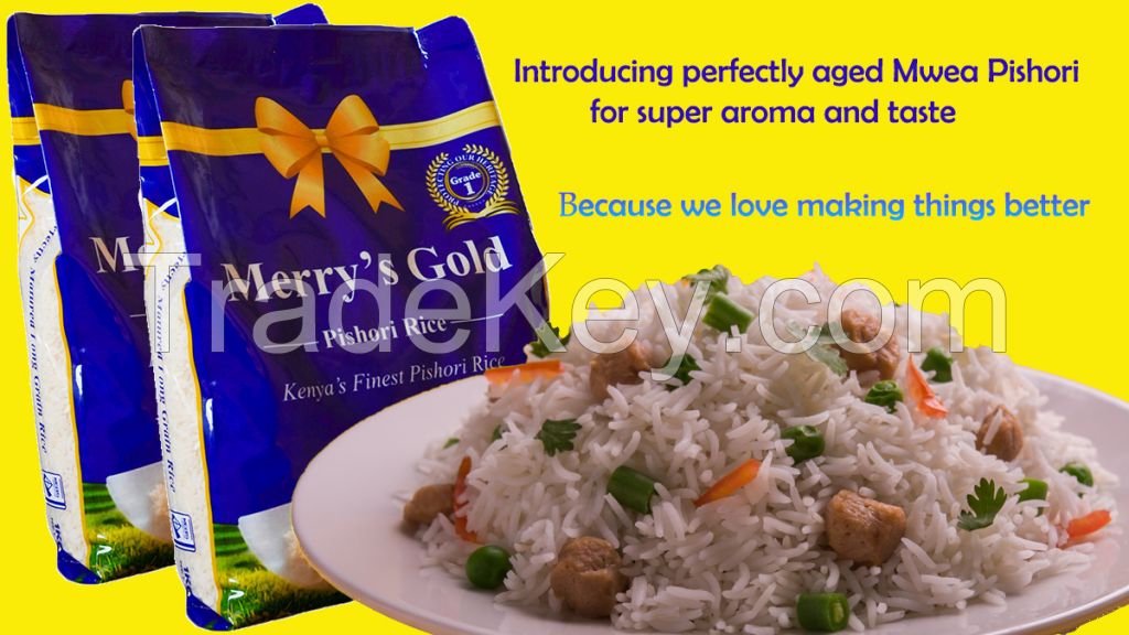 Kenya Pure Pishori Rice - Merrys Gold