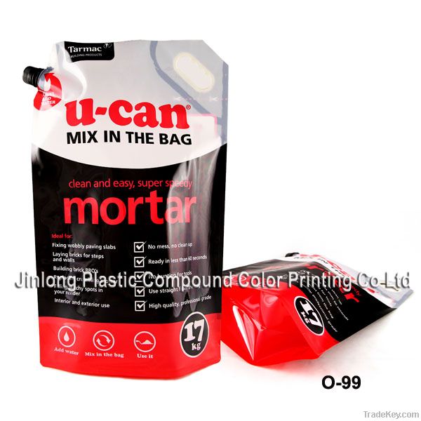 Cement Packaging/ Mortar Bag/ Spout Doy Pack