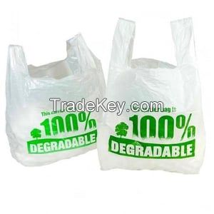 Plastic Bags Pbat T-shirt Grocery Shopping Bags