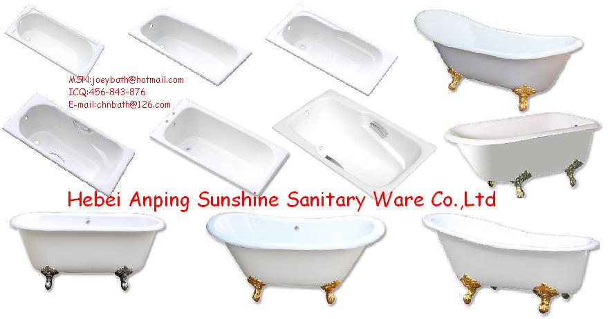 professional cast iron bathtub manufacturer from China