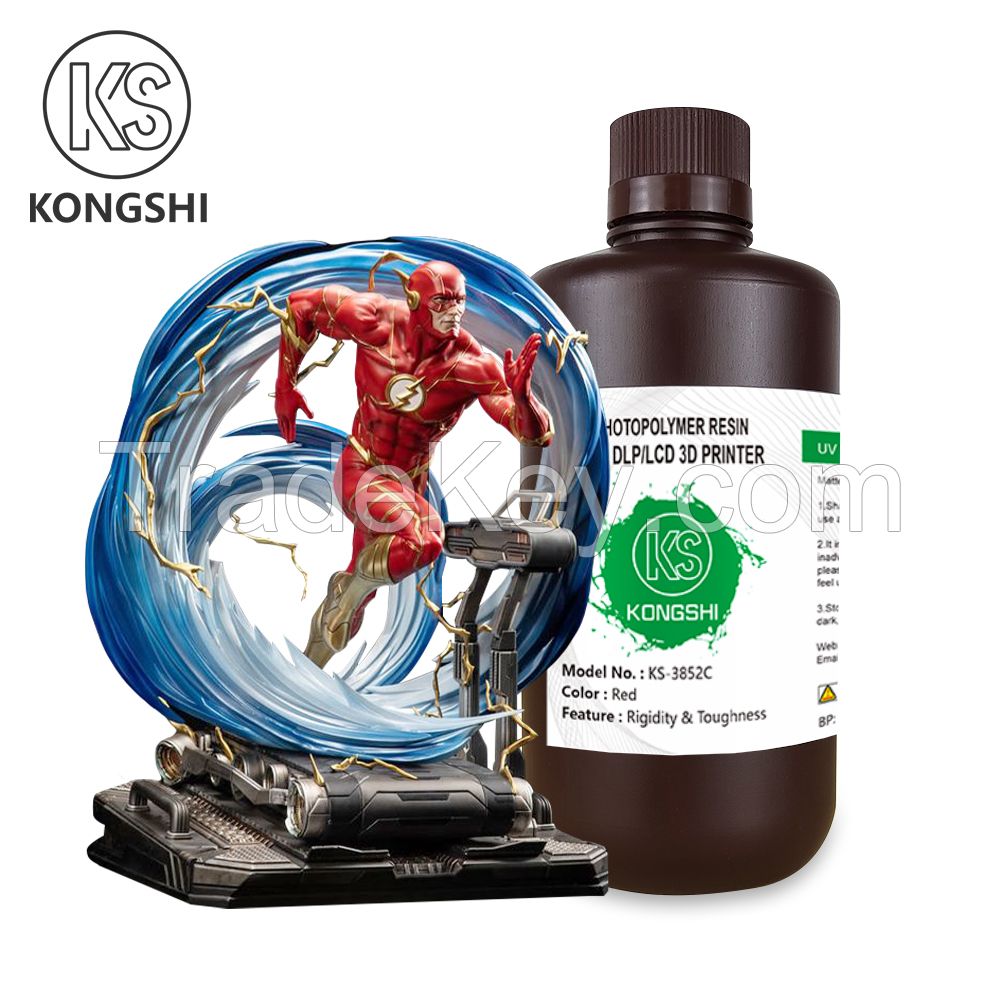 3D fast curing KS-3852C Hard UV resin used for making models Photosensitive resin Suitable for 3D printers