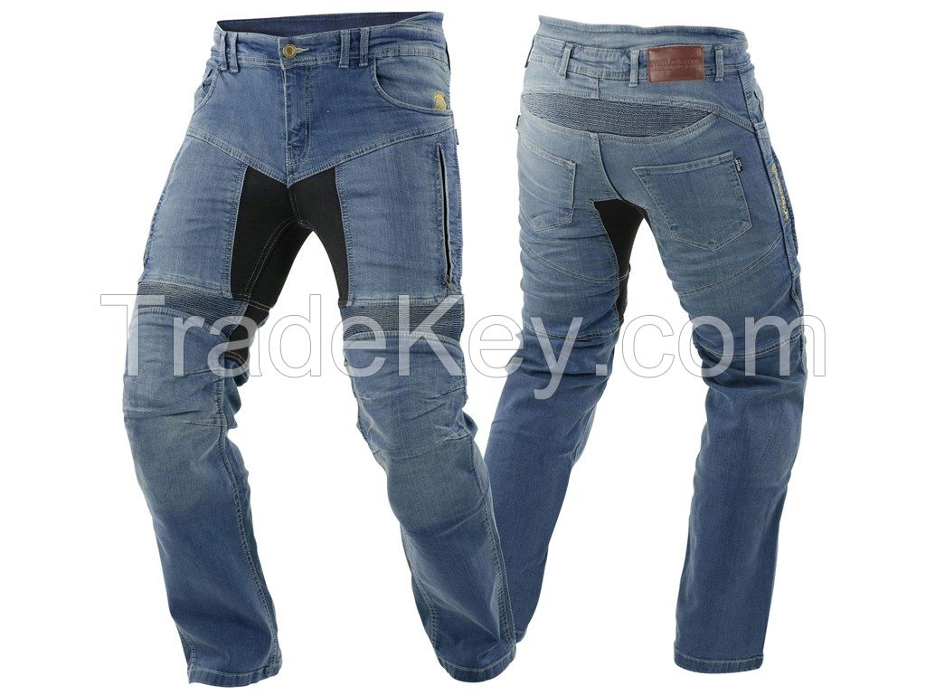 2021 New Design Motorcycle Pants Men Moto Jeans Protective Gear Riding Touring Motorbike Trouser Motocross Pants Black wrinkled