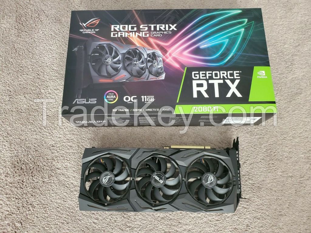 ASUS ROG Strix NVIDIA GeForce RTX 2080 TI OC Edition 11 GB GDDR6 Graphics