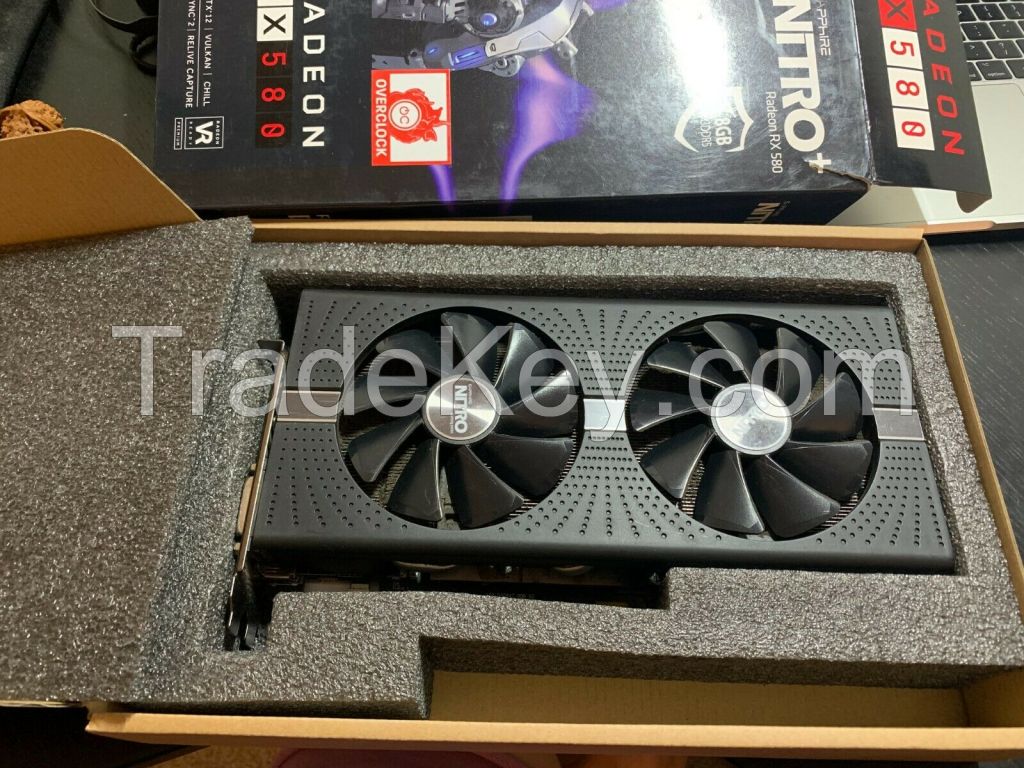 AUTHENTIC SAPPHIRE Nitro+ Radeon RX 580 8GB GDDR5 Graphics Card