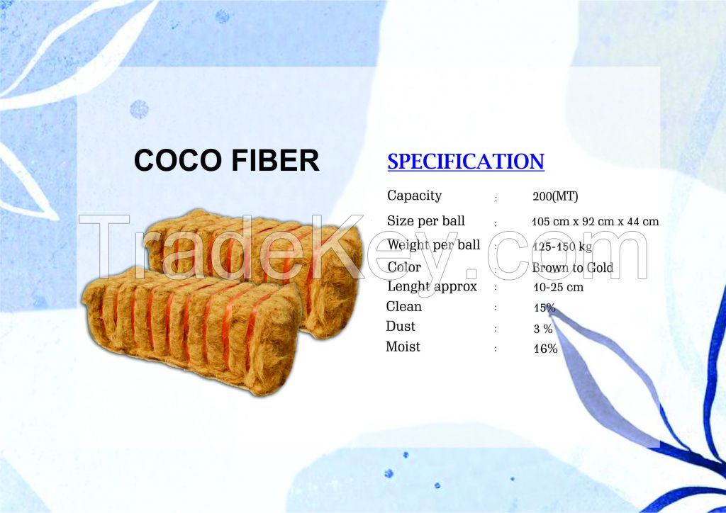 COCO PEAT AND COCO FIBER