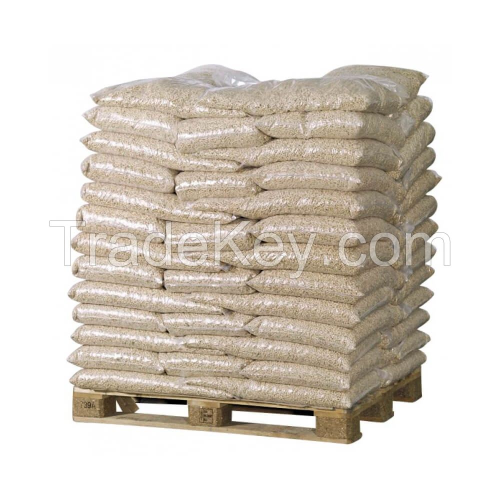 Wood Pellets DIN, EN Plus-A1, EN Plus-A2 Pine, Beech wood pellets of 15kg for sale