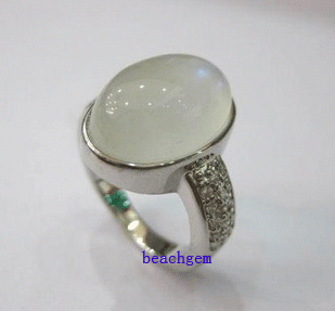 Silver Moonstone Fashion Jewelry Rings (GR0021)