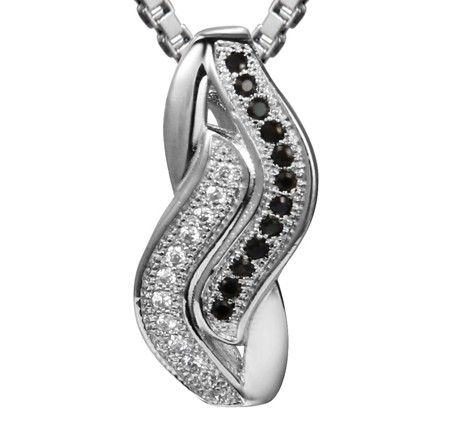 New arrival white and black cz  pendants