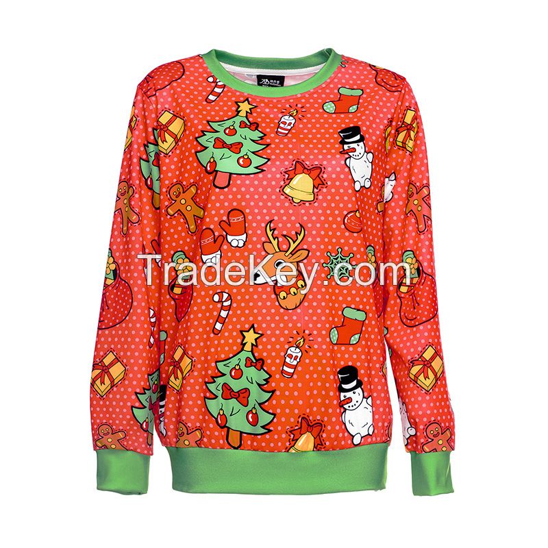 Men&apos;s Hoodies & Sweatshirts Organic Cotton Custom Sweatshirt Crewneck Sublimation Print Men Log