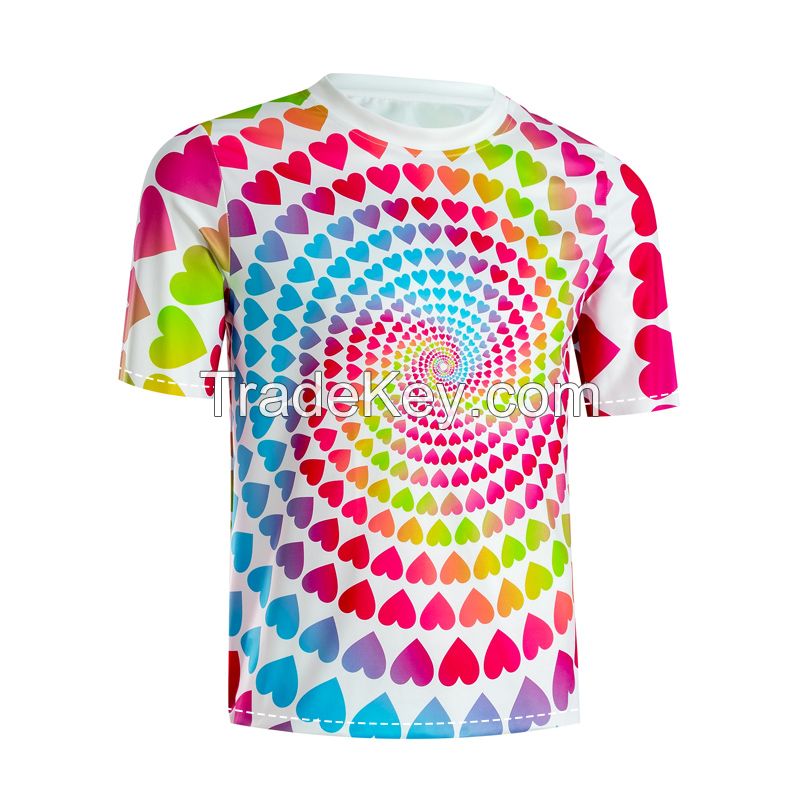Wholesale 2022 Summer Women&apos;s T-shirts mid long T shirt/ tie dyeing T shirt/ short sleeve t-shi