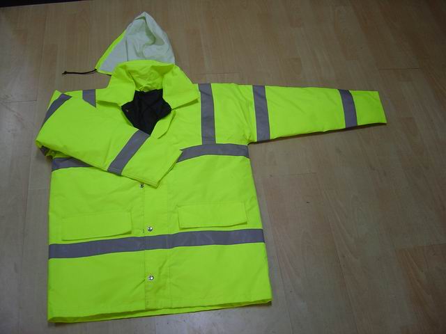 refelctive vests/coats, safety Hi VISABLE JACKET_reflex safety clothing