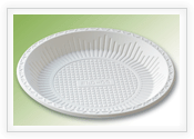 Sell Corn Starch Biodegradable Tray 7inches