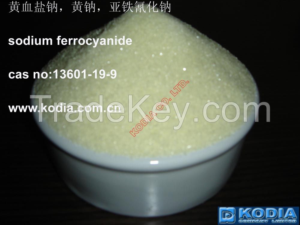 Sell sodium ferrocyanide  cas no.:13601-19-9  E535