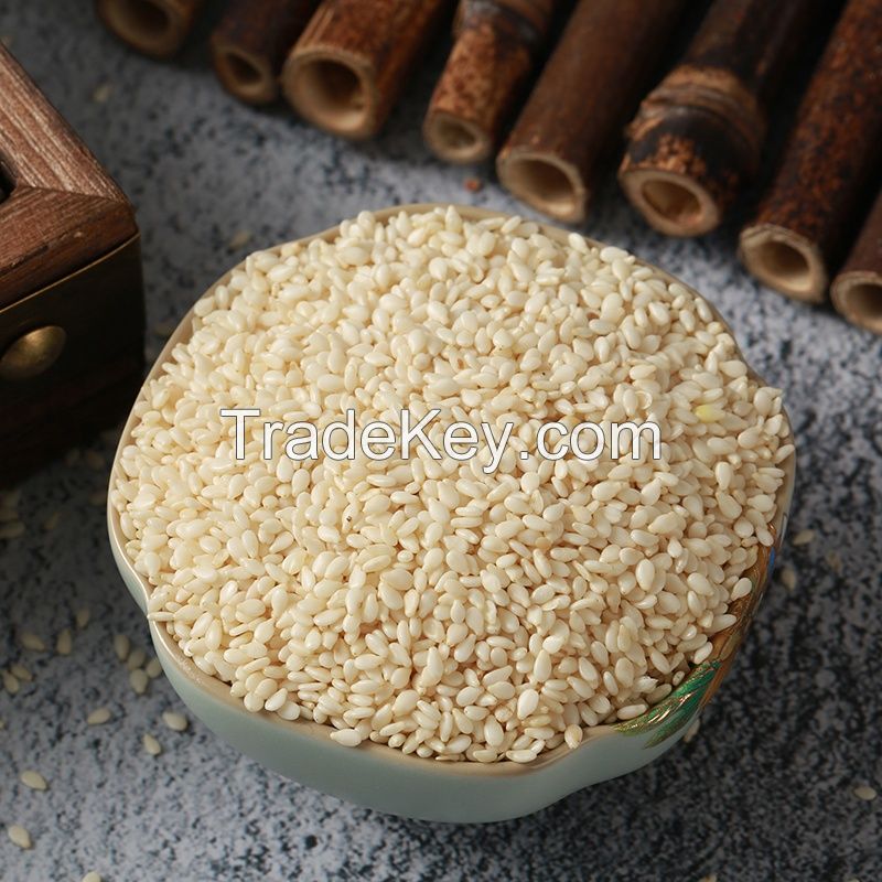 Sell High quality natural Hulled sesame white seeds