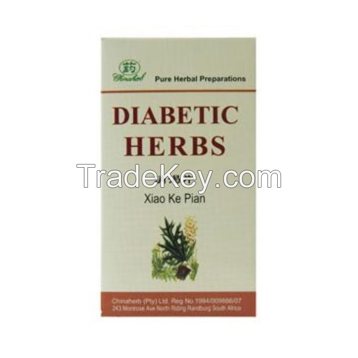 Sell Chinaherb Diabetic Herbs - Tablets 60s
