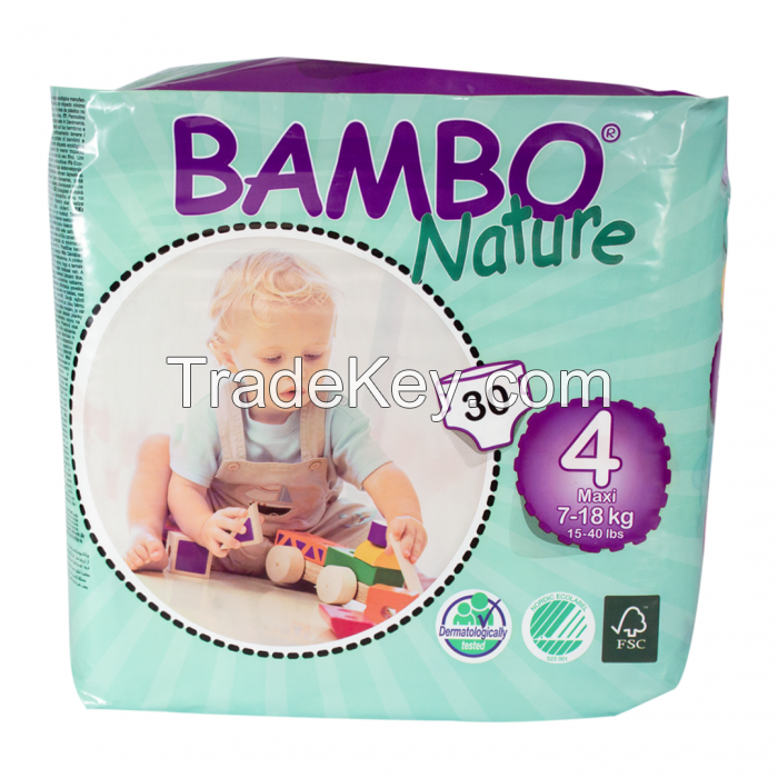 Sell Bambo Nature Eco-Friendly Disposable Nappies Size 4