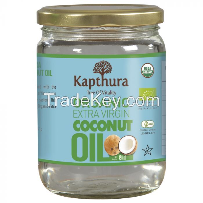 Sell Kapthura Organic Extra Virgin Coconut Oil 450ml
