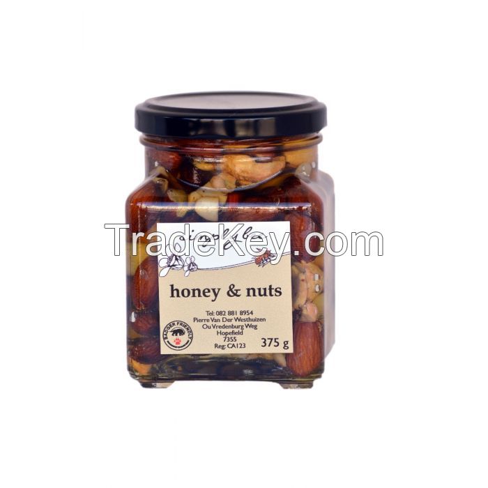 Sell Simply Bee Honey & Nuts Glass 375g