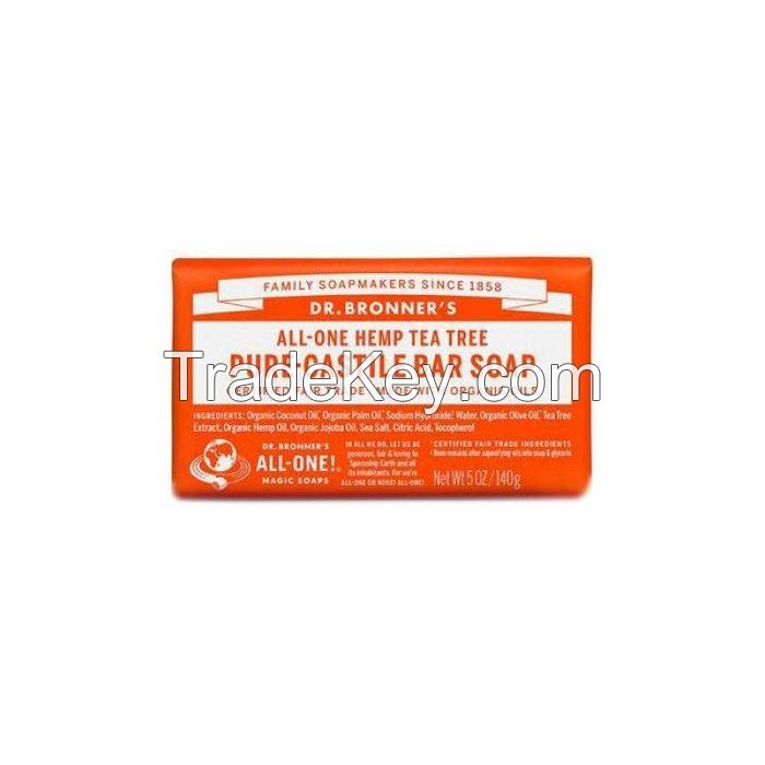 Sell Dr Bronner Pure Castile Soap Bar Tea Tree 140g